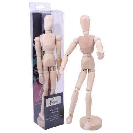 Wooden Manikin 30 cm, Nassau Fine Art