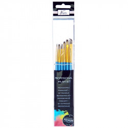 Professional Brush Set 6 pcs., Nassau Fine Art