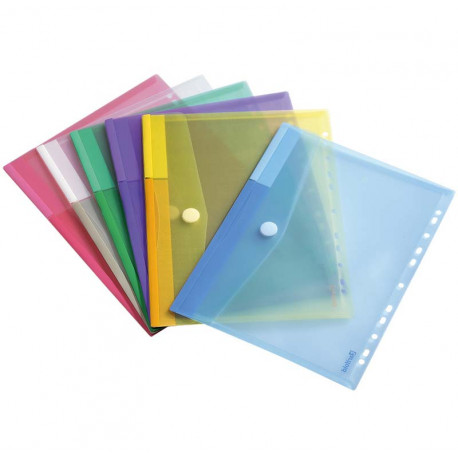 Color Collection A4 Perforated Envelopes, Tarifold