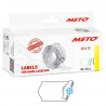 Labels for Hand Labelers 22x12mm (deep-freeze) 6000 pcs., Meto
