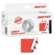Labels for Hand Labelers 29x28mm (red, permanent) 3500 pcs., Meto