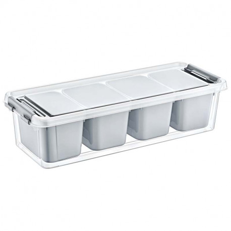 Uzglabāšanas kaste ar 4 nodalījumiem Grand 3.5 l, Hobby Life