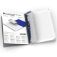 Oxford Smart Black Notebook, A4, squared