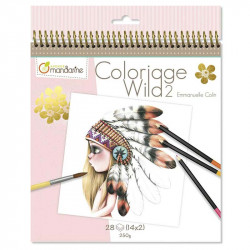 Colouring Book Wild 2, Avenue Mandarine