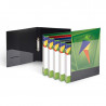 2-rings PP binder A4 black, Forpus