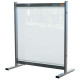 Nobo Premium Plus Clear PVC Divider Screen 770x860 mm