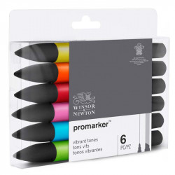 Spilgtu toņu marķieru komplekts Promarker™, Winsor & Newton