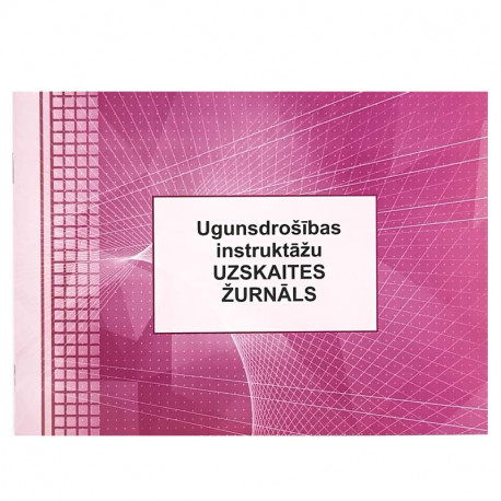 Ugunsdrošības instruktāžu uzskaites žurnāls, ABC Jums