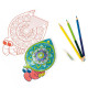 Colouring Book Graffy Mandala 3D, Avenue Mandarine