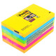 Līmlapiņas Post-it® Super Sticky Rio de Janeiro 76x127mm 90lp., 3M