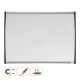 Nobo Small Magnetic Whiteboard with Arched Frame 58.5x43cm