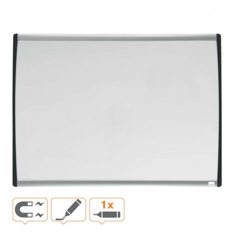 Nobo Small Magnetic Whiteboard with Arched Frame 58,5x43cm