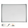 Nobo Small Magnetic Whiteboard with Arched Frame 58.5x43cm