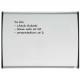 Nobo Small Magnetic Whiteboard with Arched Frame 58,5x43cm