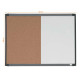 Nobo Magnetic Whiteboard and Cork Notice Board 58,5x43cm