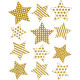 Uzlīmes logu dekorēšanai 52951 (zelta zvaigznes), Avery Zweckform