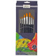 Professional Filament Brush Set 7pcs., Nassau Fine Art