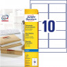 Clear Shipping Labels 96x50.8mm, Avery Zweckform