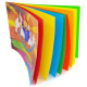 Coloured Self-adhesive Paper Pad A4, Kreska