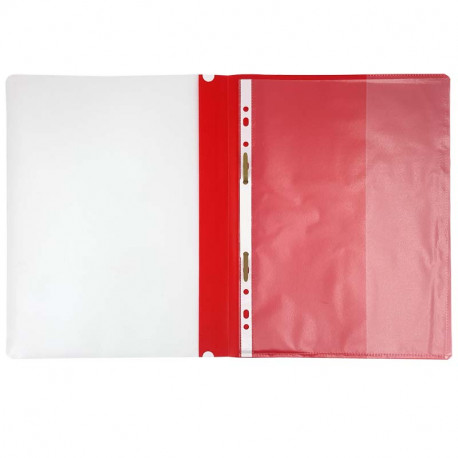 Bantex Quotation A4+ Folder with Pocket and Label on Spine
