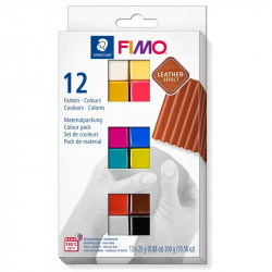 Fimo Leather-effect 12 krāsu komplekts 8013, Staedtler