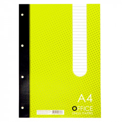 Ruled Paper A4 100 Sheets Punched, ABC Jums