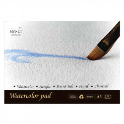Watercolour Paper Pad A3 260g/m², Smiltainis