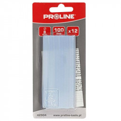 Hot Melt Glue ø8x100mm 12pcs., Pro Line