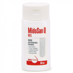 Roku dezinfekcijas gels MidoSan Q 50ml, Midopharm