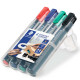 Lumocolor® permanent marker sets 350 chisel tip, Staedtler