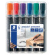 Lumocolor® permanent marker sets 350 chisel tip, Staedtler