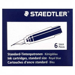 Standard Size Ink Cartridges 6pcs., Staedtler