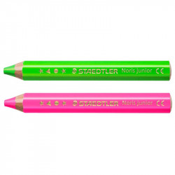 Kids Colouring Pencils Noris® junior 140F Neon Colours, Staedtler