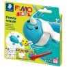 FIMO® kids oven-bake modelling clay Whale 2x42g, Staedtler