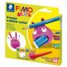 FIMO® kids oven-bake modelling clay Rubber Eater 2x42g, Staedtler