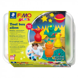 Oven-bake modelling clay FIMO® kids tool box Alien