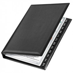 Business Card Holder Silver, Veloflex