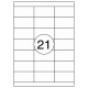 Labels Rillprint  70 x 38.1 mm, Rillstab