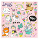 Sticker Book 21x21cm 9 sheets, Basic Craft