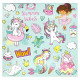 Sticker Book 21x21cm 9 sheets, Basic Craft