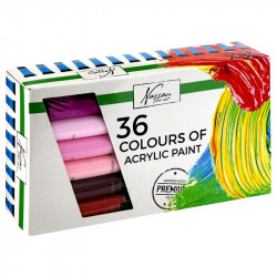 Acrylic Paint 36 Tubes à 20ml, Nassau Fine Art