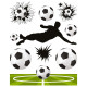 Uzlīmes logu dekorēšanai 54991 (futbols), Avery Zweckform