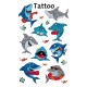 Uzlīmes tetovējumi 56770 (haizivis), Avery Zweckform