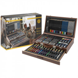 Mixed Media Art Set 91pcs., Nassau Fine Art