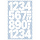 Number Stickers 25mm, Avery Zweckform