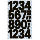Number Stickers 25 mm, Avery Zweckform
