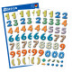 Labels with Numbers Colorful 12mm, Avery Zweckform