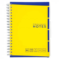 Wired Notebook B5/160 Sheets, Kreska