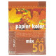 Krāsains papīrs Kolor Mix A4 160g/m² 50lp., Kreska