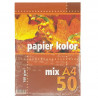 Coloured Paper Kolor Mix A4 160 g/m² 50 sheets, Kreska